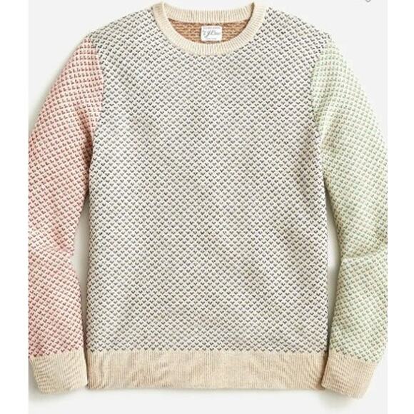 J. Crew Other - J Crew Men's XL Rugged Merino Wool-blend Bird's-eye Sweater